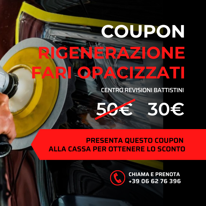 Battistini Revisioni - Lucidatura fari auto sconto